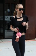 GIGI HADID Out and About in New York 07/25/2017