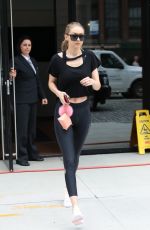 GIGI HADID Out and About in New York 07/25/2017