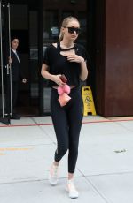 GIGI HADID Out and About in New York 07/25/2017