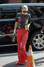 GIGI HADID Out in New York 07/28/2017