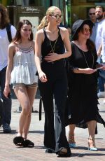 GIGI HADID Out Shopping at The Grove in Los Angeles 07/11/2017