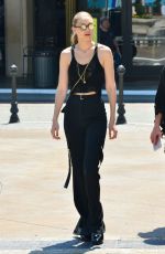 GIGI HADID Out Shopping at The Grove in Los Angeles 07/11/2017