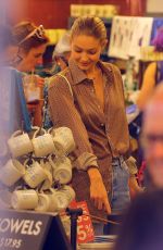 GIGI HADID Out Shopping in New York 07/18/2017