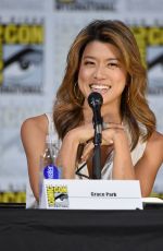 GRACE PARK at Battlestar Galactica Reunion Panel at Comic-con in San Diego 07/20/2017