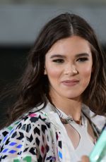 HAILEE STEINFELD Performs at Today Show Concert Series in New York 07/14/2017