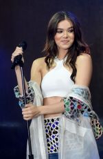 HAILEE STEINFELD Performs at Today Show Concert Series in New York 07/14/2017