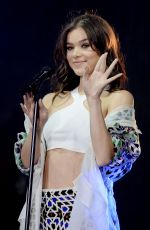 HAILEE STEINFELD Performs at Today Show Concert Series in New York 07/14/2017