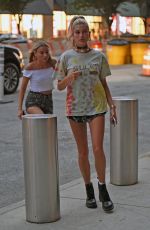 HAILEY BALDWIN Arrives at Barclay