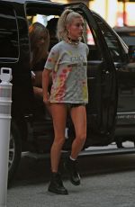 HAILEY BALDWIN Arrives at Barclay