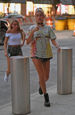 HAILEY BALDWIN Arrives at Barclay