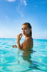 HAILEY BALDWIN for Vogue Bahamas Travel Diary 07/24/2017