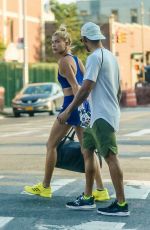 HAILEY BALDWIN Heading to a Gym in New York 07/18/2017