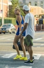 HAILEY BALDWIN Heading to a Gym in New York 07/18/2017