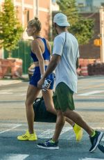 HAILEY BALDWIN Heading to a Gym in New York 07/18/2017