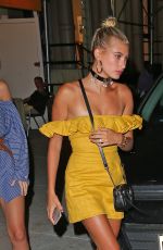 HAILEY BALDWIN Night Out in New York 07/19/2017