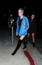 HALSEY Leaves Tao Steakhouse in West Hollywood 07/25/2017