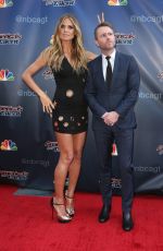 HEIDI KLUM at America’s Got Talent Studio Lot in Universal City 07/04/2017