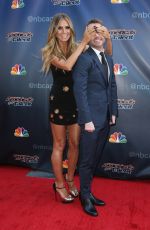 HEIDI KLUM at America’s Got Talent Studio Lot in Universal City 07/04/2017