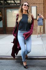 HEIDI KLUM in Jeans Out in New York 07/13/2017