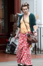 HELENA BONHAM CARTER Out in Primrose Hill 07/19/2017