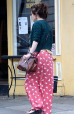 HELENA BONHAM CARTER Out in Primrose Hill 07/19/2017