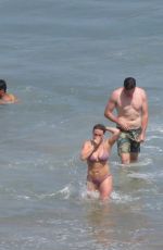 HILARY DUFF in Bikini at a Beach in Malibu 07/08/2017