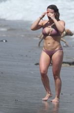 HILARY DUFF in Bikini at a Beach in Malibu 07/09/2017