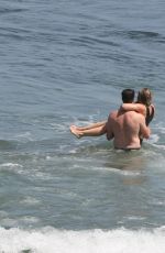 HILARY DUFF in Bikini on the Beach in Malibu 07/08/2017