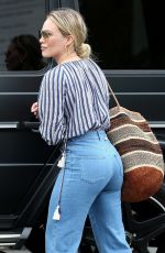 HILARY DUFF Out and About in Beverly Hills 07/01/2017