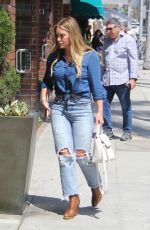 HILARY DUFF Out and About in Beverly Hills 07/28/2017