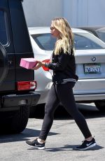 HILARY DUFF Out and About in Los Angeles 07/03/2017