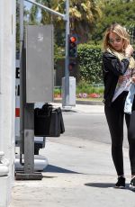 HILARY DUFF Out and About in Los Angeles 07/03/2017