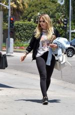 HILARY DUFF Out and About in Los Angeles 07/03/2017