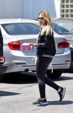 HILARY DUFF Out and About in Los Angeles 07/03/2017