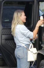 HILARY DUFF Out for Ice Cream in Los Angeles 07/05/2017