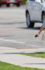 HILARY DUFF Shopping at Whole Foods in Beverly Hills 07/05/2017