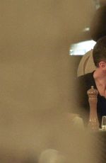 HILARY SWANK and Philip Schneider at Dinner at Pierluigi Restaurant in Rome 07/20/2017