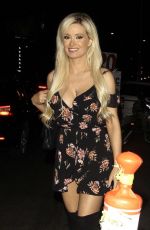 HOLLY MADISON Leaves Dream Hollywood Hotel 07/11/2017