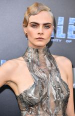CARA DELEVINGNE at Valerian and the City of a Thousand Planet Premiere in Hollywood 07/17/2017
