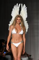 CHARLOTTE MCKINNEY at Beach Bunny Runway Show in Miami 21/07/2017