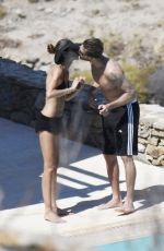 IZABEL GOULART and Kevin Trapp on Holiday in Mykonos 07/07/2017