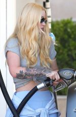 IGGY AZALEA at a Gas Station in Malibu 07/02/2017