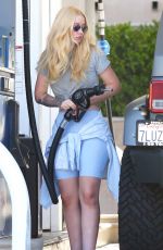 IGGY AZALEA at a Gas Station in Malibu 07/02/2017