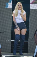 IGGY AZALEA Performs at Y100 Mack-a-poolooza Festival in Miami 07/15/2017
