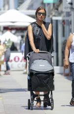 IRINA SHAYK Out Shopping in Los Angeles 07/27/2017