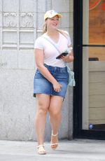 ISKRA LAWRENCE Out and About in New York 07/09/2017