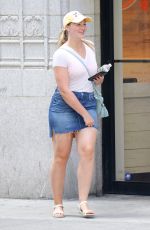 ISKRA LAWRENCE Out and About in New York 07/09/2017