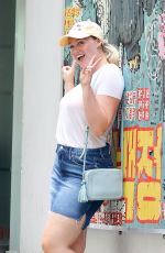 ISKRA LAWRENCE Out and About in New York 07/09/2017