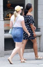 ISKRA LAWRENCE Out and About in New York 07/09/2017