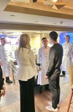 IVANKA TRUMP at Tomahawk Steaks at Nikkei Nine Restaurant in Hamburg 07/06/2017